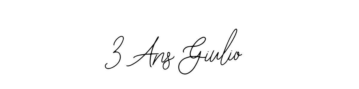 Make a beautiful signature design for name 3 Ans Giulio. Use this online signature maker to create a handwritten signature for free. 3 Ans Giulio signature style 12 images and pictures png