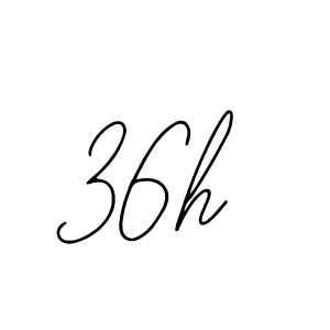 How to make 36h signature? Bearetta-2O07w is a professional autograph style. Create handwritten signature for 36h name. 36h signature style 12 images and pictures png
