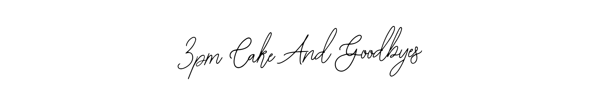 You should practise on your own different ways (Bearetta-2O07w) to write your name (3pm Cake And Goodbyes) in signature. don't let someone else do it for you. 3pm Cake And Goodbyes signature style 12 images and pictures png