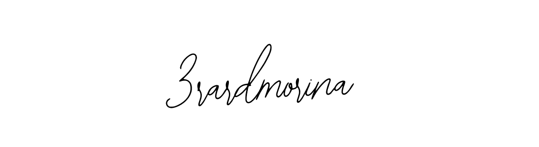 How to make 3rardmorina signature? Bearetta-2O07w is a professional autograph style. Create handwritten signature for 3rardmorina name. 3rardmorina signature style 12 images and pictures png