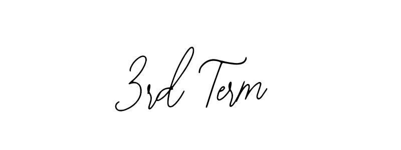 3rd Term stylish signature style. Best Handwritten Sign (Bearetta-2O07w) for my name. Handwritten Signature Collection Ideas for my name 3rd Term. 3rd Term signature style 12 images and pictures png