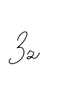 How to make 3z signature? Bearetta-2O07w is a professional autograph style. Create handwritten signature for 3z name. 3z signature style 12 images and pictures png