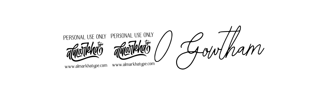 How to make 420 Gowtham name signature. Use Bearetta-2O07w style for creating short signs online. This is the latest handwritten sign. 420 Gowtham signature style 12 images and pictures png