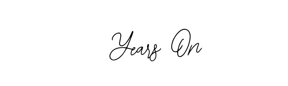 It looks lik you need a new signature style for name 5 Years On. Design unique handwritten (Bearetta-2O07w) signature with our free signature maker in just a few clicks. 5 Years On signature style 12 images and pictures png