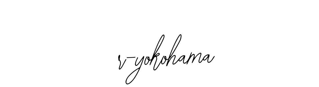 Use a signature maker to create a handwritten signature online. With this signature software, you can design (Bearetta-2O07w) your own signature for name 5r-yokohama. 5r-yokohama signature style 12 images and pictures png