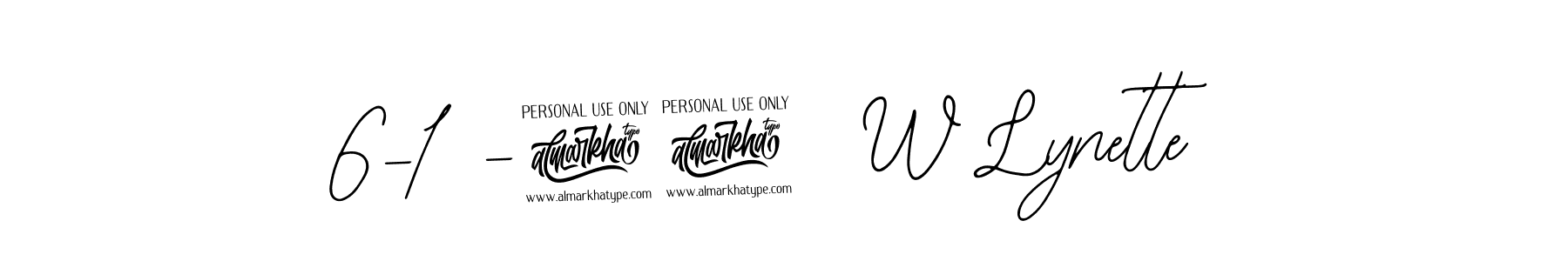 Also we have 6-18-24  W Lynette name is the best signature style. Create professional handwritten signature collection using Bearetta-2O07w autograph style. 6-18-24  W Lynette signature style 12 images and pictures png