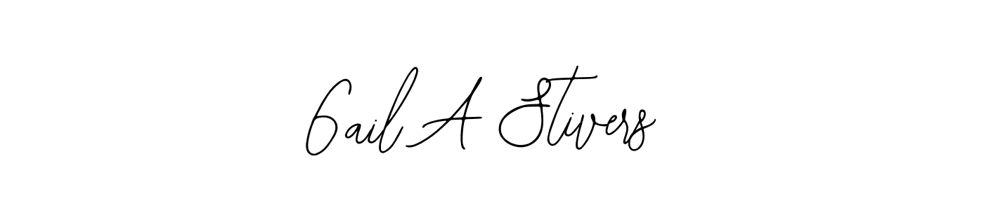 The best way (Bearetta-2O07w) to make a short signature is to pick only two or three words in your name. The name 6ail A Stivers include a total of six letters. For converting this name. 6ail A Stivers signature style 12 images and pictures png