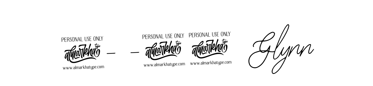 How to make 7-8-24  Glynn name signature. Use Bearetta-2O07w style for creating short signs online. This is the latest handwritten sign. 7-8-24  Glynn signature style 12 images and pictures png