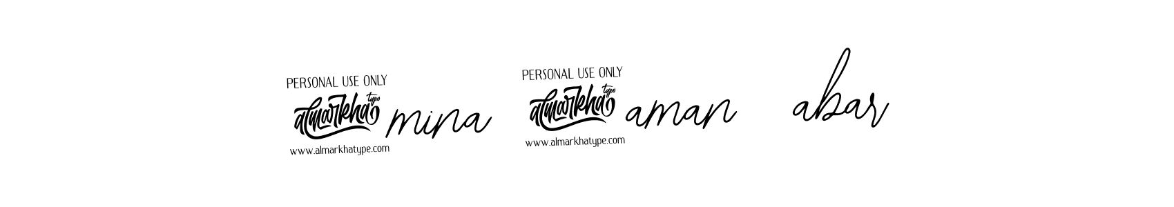 How to Draw 7mina 7aman 8abar signature style? Bearetta-2O07w is a latest design signature styles for name 7mina 7aman 8abar. 7mina 7aman 8abar signature style 12 images and pictures png