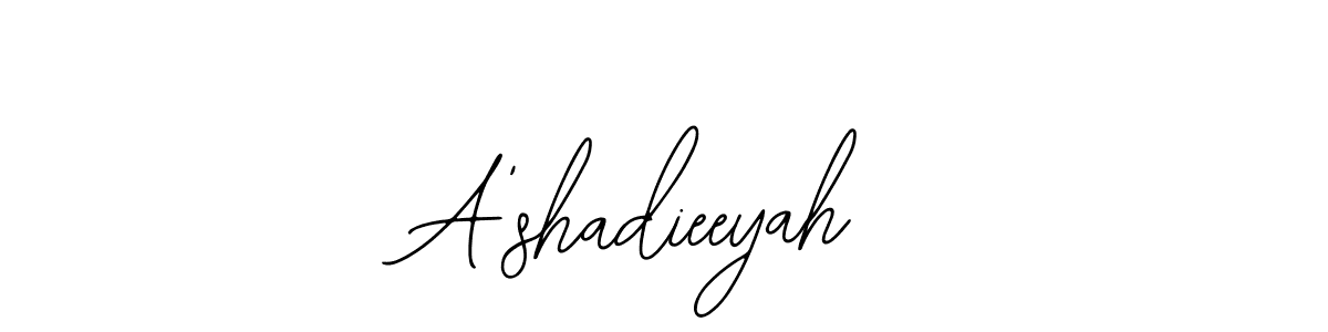 Check out images of Autograph of A'shadieeyah name. Actor A'shadieeyah Signature Style. Bearetta-2O07w is a professional sign style online. A'shadieeyah signature style 12 images and pictures png