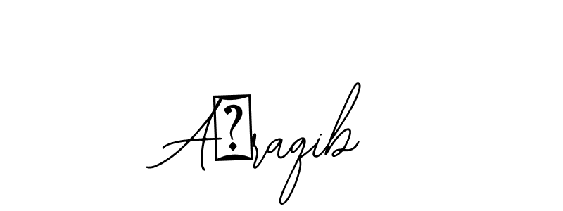 The best way (Bearetta-2O07w) to make a short signature is to pick only two or three words in your name. The name A۔raqib include a total of six letters. For converting this name. A۔raqib signature style 12 images and pictures png
