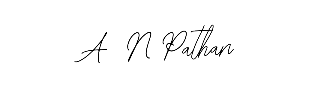 It looks lik you need a new signature style for name A  N Pathan. Design unique handwritten (Bearetta-2O07w) signature with our free signature maker in just a few clicks. A  N Pathan signature style 12 images and pictures png