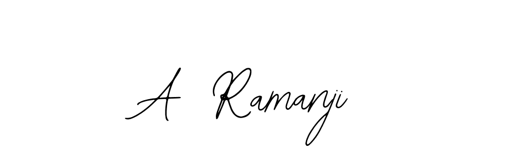 if you are searching for the best signature style for your name A  Ramanji. so please give up your signature search. here we have designed multiple signature styles  using Bearetta-2O07w. A  Ramanji signature style 12 images and pictures png