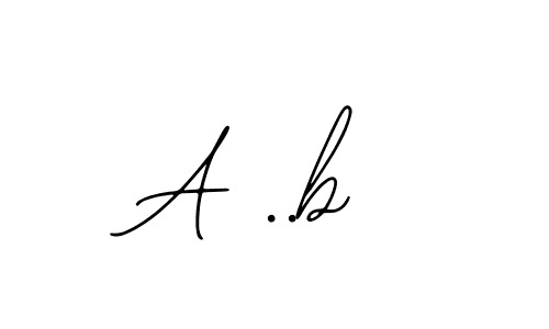 Make a beautiful signature design for name A ..b. Use this online signature maker to create a handwritten signature for free. A ..b signature style 12 images and pictures png