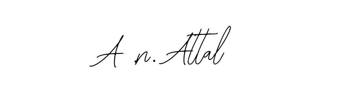 How to make A .n. Attal signature? Bearetta-2O07w is a professional autograph style. Create handwritten signature for A .n. Attal name. A .n. Attal signature style 12 images and pictures png