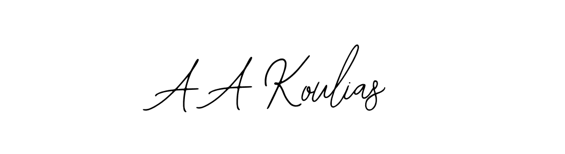 Here are the top 10 professional signature styles for the name A A Koulias. These are the best autograph styles you can use for your name. A A Koulias signature style 12 images and pictures png
