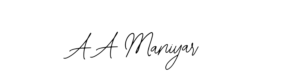 See photos of A A Maniyar official signature by Spectra . Check more albums & portfolios. Read reviews & check more about Bearetta-2O07w font. A A Maniyar signature style 12 images and pictures png