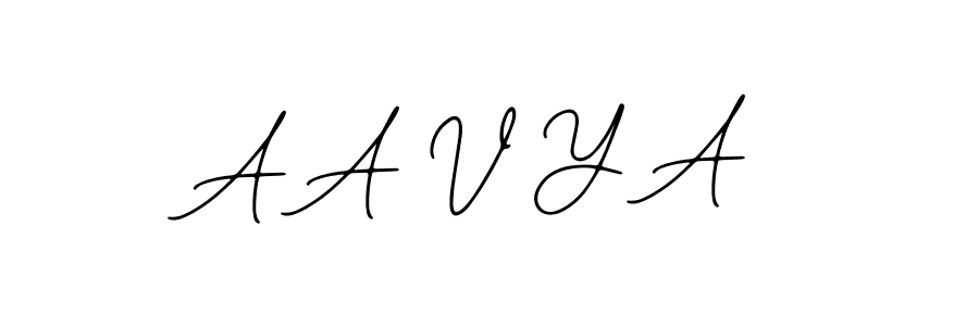 Also You can easily find your signature by using the search form. We will create A A V Y A name handwritten signature images for you free of cost using Bearetta-2O07w sign style. A A V Y A signature style 12 images and pictures png