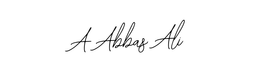 if you are searching for the best signature style for your name A Abbas Ali. so please give up your signature search. here we have designed multiple signature styles  using Bearetta-2O07w. A Abbas Ali signature style 12 images and pictures png
