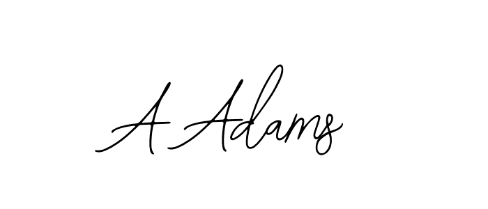Use a signature maker to create a handwritten signature online. With this signature software, you can design (Bearetta-2O07w) your own signature for name A Adams. A Adams signature style 12 images and pictures png