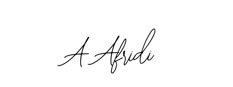 You should practise on your own different ways (Bearetta-2O07w) to write your name (A Afridi) in signature. don't let someone else do it for you. A Afridi signature style 12 images and pictures png