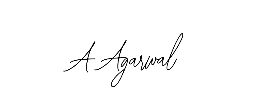 Create a beautiful signature design for name A Agarwal. With this signature (Bearetta-2O07w) fonts, you can make a handwritten signature for free. A Agarwal signature style 12 images and pictures png