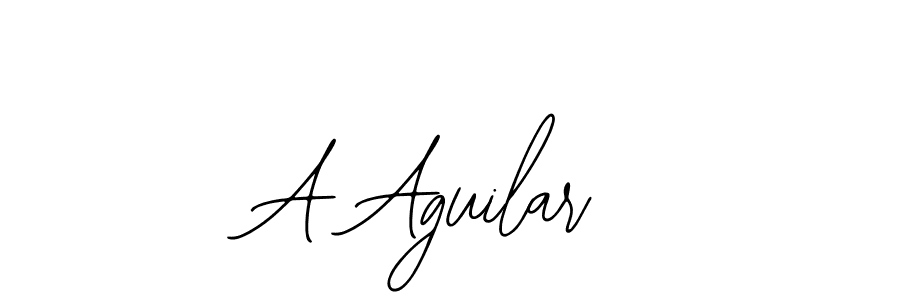 Also You can easily find your signature by using the search form. We will create A Aguilar name handwritten signature images for you free of cost using Bearetta-2O07w sign style. A Aguilar signature style 12 images and pictures png