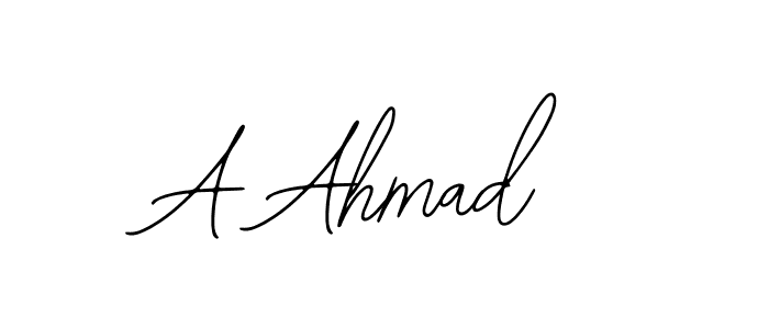 Make a beautiful signature design for name A Ahmad. Use this online signature maker to create a handwritten signature for free. A Ahmad signature style 12 images and pictures png