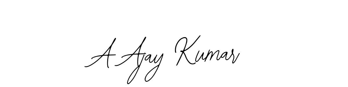 It looks lik you need a new signature style for name A Ajay Kumar. Design unique handwritten (Bearetta-2O07w) signature with our free signature maker in just a few clicks. A Ajay Kumar signature style 12 images and pictures png