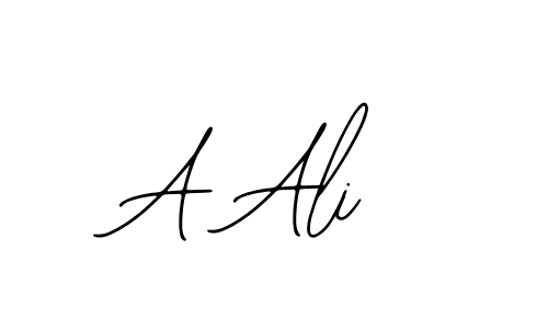 Bearetta-2O07w is a professional signature style that is perfect for those who want to add a touch of class to their signature. It is also a great choice for those who want to make their signature more unique. Get A Ali name to fancy signature for free. A Ali signature style 12 images and pictures png