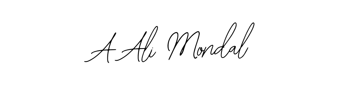 Also we have A Ali Mondal name is the best signature style. Create professional handwritten signature collection using Bearetta-2O07w autograph style. A Ali Mondal signature style 12 images and pictures png