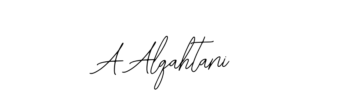 Design your own signature with our free online signature maker. With this signature software, you can create a handwritten (Bearetta-2O07w) signature for name A Alqahtani. A Alqahtani signature style 12 images and pictures png