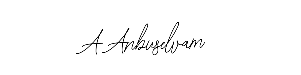 Also You can easily find your signature by using the search form. We will create A Anbuselvam name handwritten signature images for you free of cost using Bearetta-2O07w sign style. A Anbuselvam signature style 12 images and pictures png