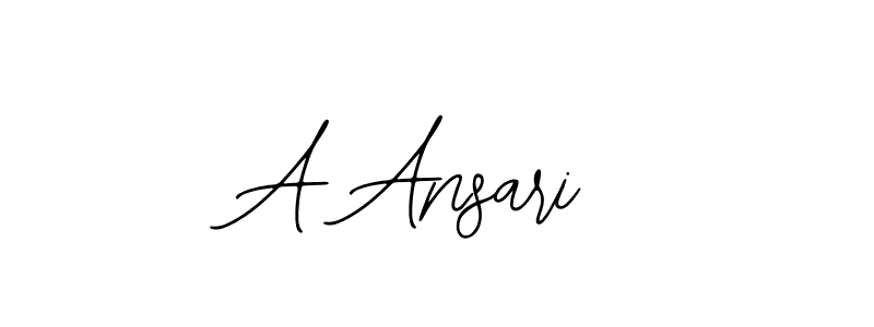 Make a beautiful signature design for name A Ansari. Use this online signature maker to create a handwritten signature for free. A Ansari signature style 12 images and pictures png