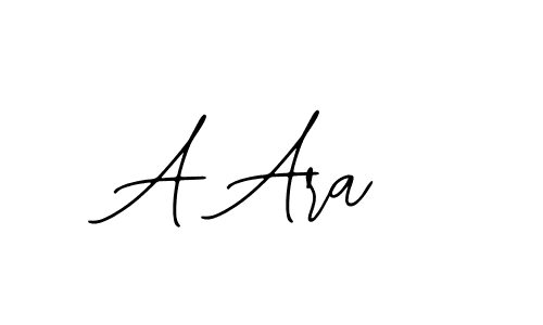 How to Draw A Ara signature style? Bearetta-2O07w is a latest design signature styles for name A Ara. A Ara signature style 12 images and pictures png