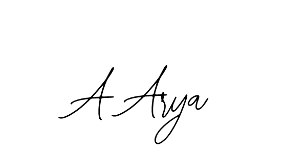 The best way (Bearetta-2O07w) to make a short signature is to pick only two or three words in your name. The name A Arya include a total of six letters. For converting this name. A Arya signature style 12 images and pictures png