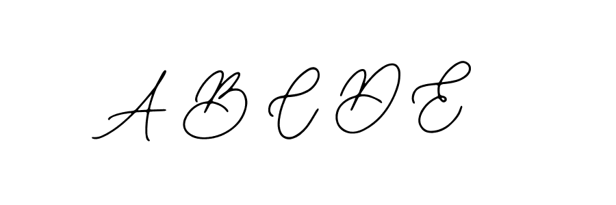 Also we have A B C D E name is the best signature style. Create professional handwritten signature collection using Bearetta-2O07w autograph style. A B C D E signature style 12 images and pictures png