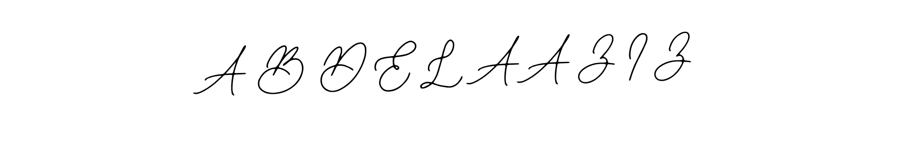 Similarly Bearetta-2O07w is the best handwritten signature design. Signature creator online .You can use it as an online autograph creator for name A B D E L A A Z I Z. A B D E L A A Z I Z signature style 12 images and pictures png