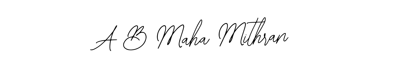 You can use this online signature creator to create a handwritten signature for the name A B Maha Mithran. This is the best online autograph maker. A B Maha Mithran signature style 12 images and pictures png