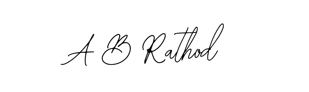 How to make A B Rathod signature? Bearetta-2O07w is a professional autograph style. Create handwritten signature for A B Rathod name. A B Rathod signature style 12 images and pictures png