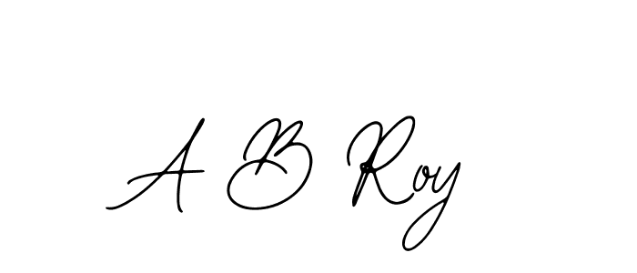 Design your own signature with our free online signature maker. With this signature software, you can create a handwritten (Bearetta-2O07w) signature for name A B Roy. A B Roy signature style 12 images and pictures png