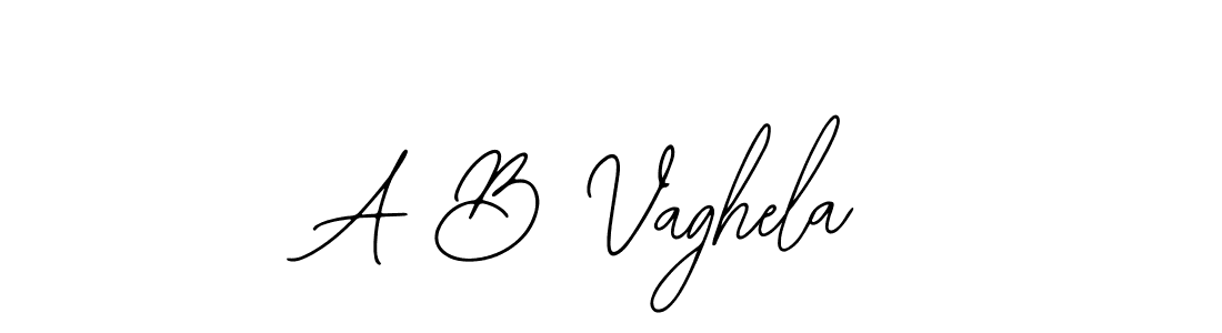 Make a beautiful signature design for name A B Vaghela. Use this online signature maker to create a handwritten signature for free. A B Vaghela signature style 12 images and pictures png