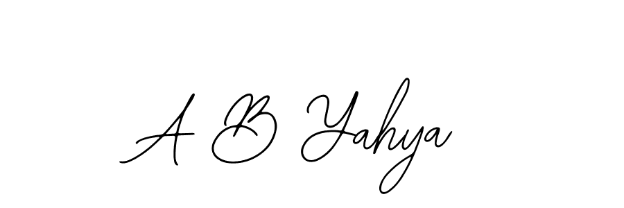 You can use this online signature creator to create a handwritten signature for the name A B Yahya. This is the best online autograph maker. A B Yahya signature style 12 images and pictures png