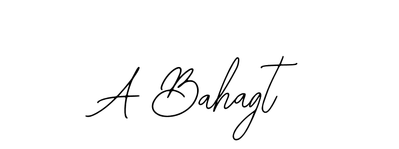 if you are searching for the best signature style for your name A Bahagt. so please give up your signature search. here we have designed multiple signature styles  using Bearetta-2O07w. A Bahagt signature style 12 images and pictures png