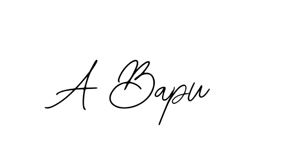 How to Draw A Bapu signature style? Bearetta-2O07w is a latest design signature styles for name A Bapu. A Bapu signature style 12 images and pictures png