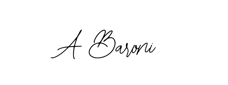 Similarly Bearetta-2O07w is the best handwritten signature design. Signature creator online .You can use it as an online autograph creator for name A Baroni. A Baroni signature style 12 images and pictures png