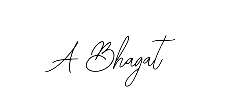 How to make A Bhagat signature? Bearetta-2O07w is a professional autograph style. Create handwritten signature for A Bhagat name. A Bhagat signature style 12 images and pictures png