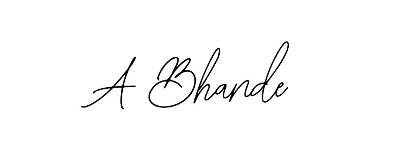 See photos of A Bhande official signature by Spectra . Check more albums & portfolios. Read reviews & check more about Bearetta-2O07w font. A Bhande signature style 12 images and pictures png