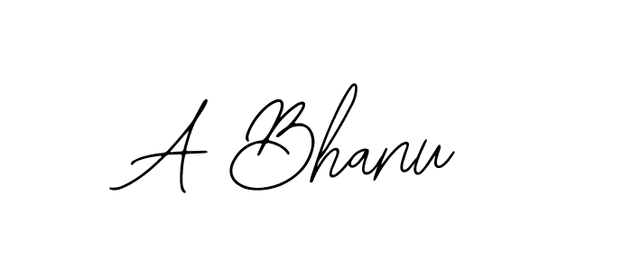 How to make A Bhanu signature? Bearetta-2O07w is a professional autograph style. Create handwritten signature for A Bhanu name. A Bhanu signature style 12 images and pictures png