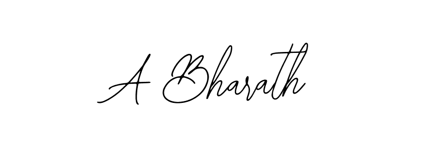 Create a beautiful signature design for name A Bharath. With this signature (Bearetta-2O07w) fonts, you can make a handwritten signature for free. A Bharath signature style 12 images and pictures png